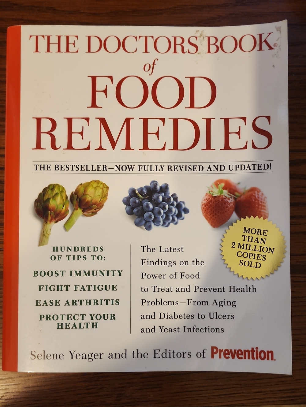 The Doctor's Book of Food Remedies by — White/Red Cover